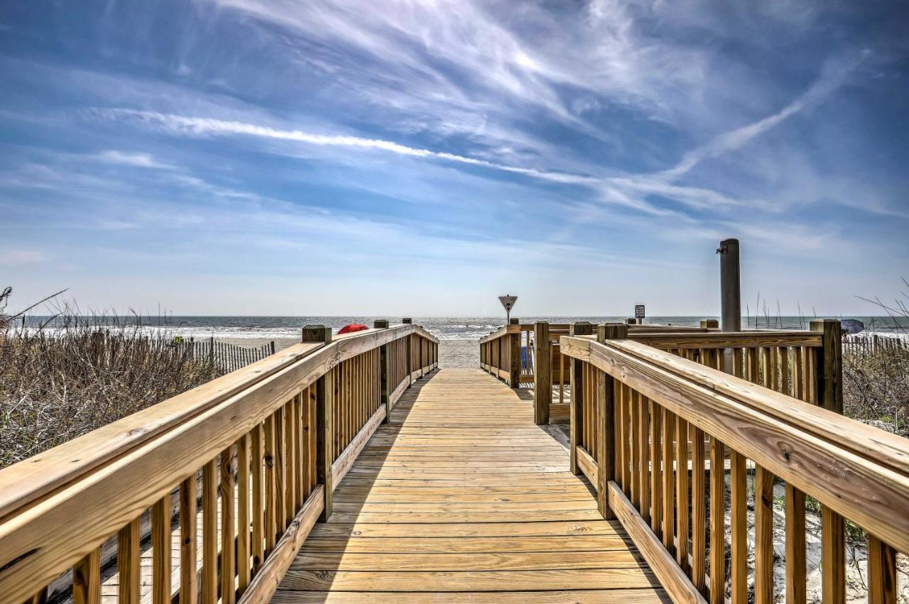 Myrtle Beach Condo, 1 Block To Ocean Shore! Exterior photo